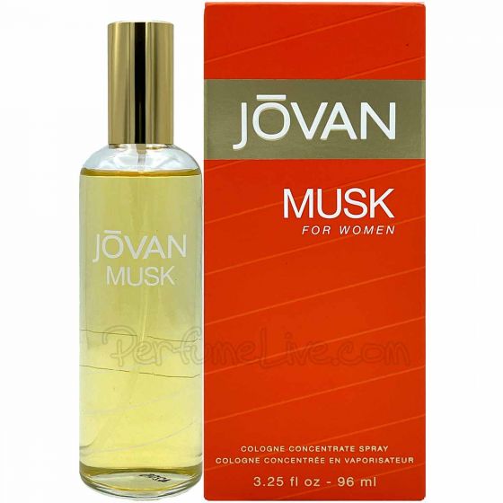 Jovan Musk for Woman Eau de Cologne 96ml Spray Women's Fragrance