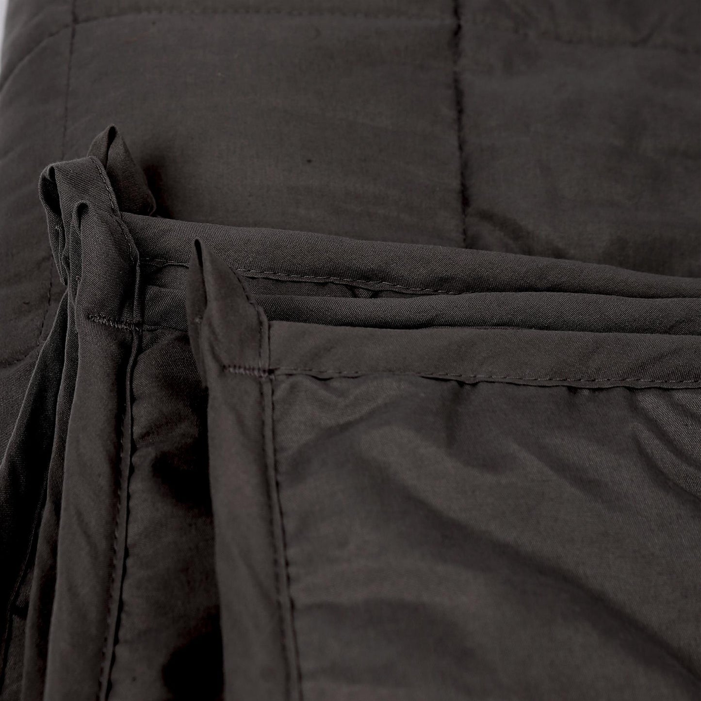 Weighted Blanket with Storage Bag - 150 x 200cm - 8kg - Black