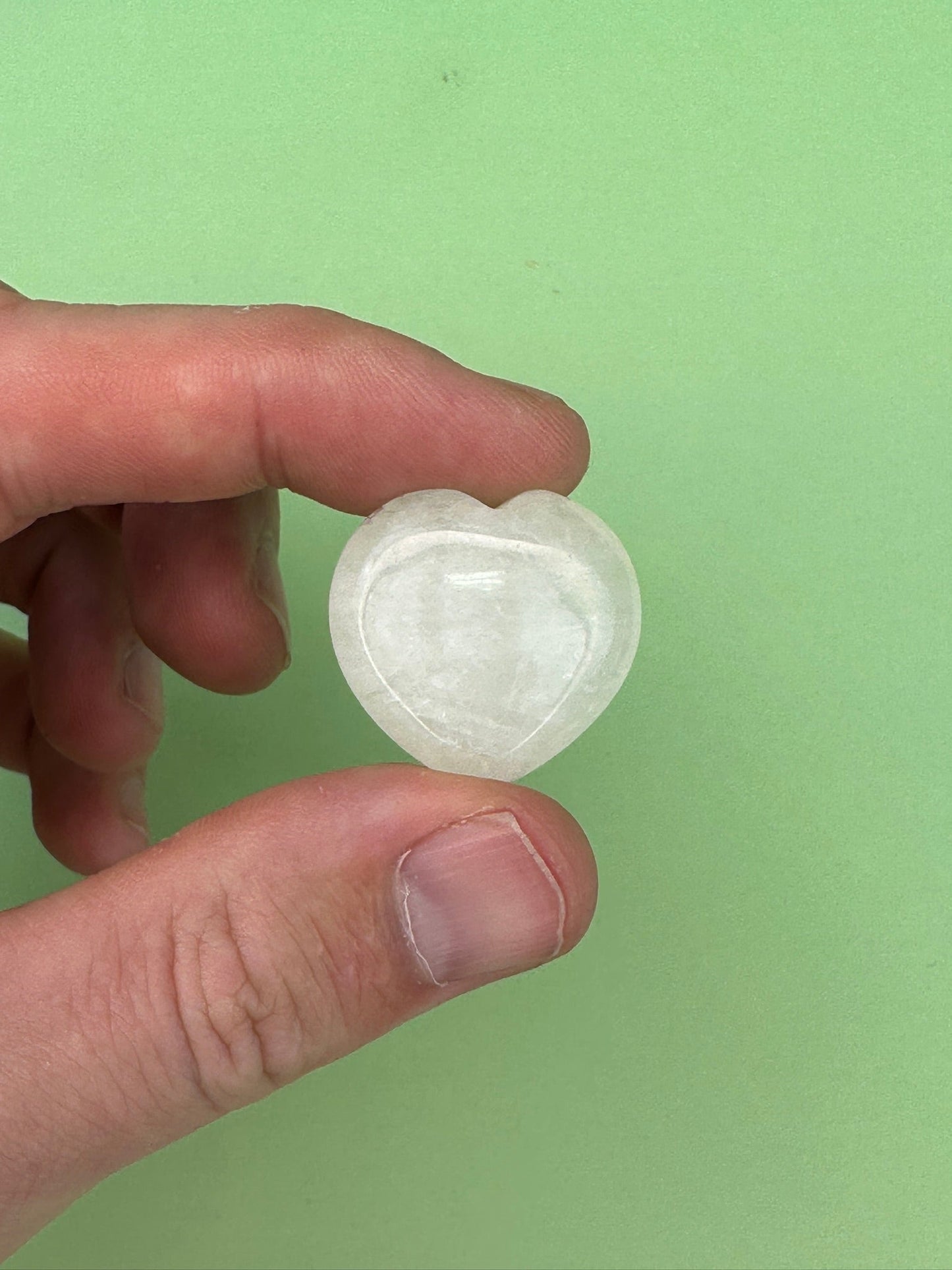Clear quartz - Mini heart