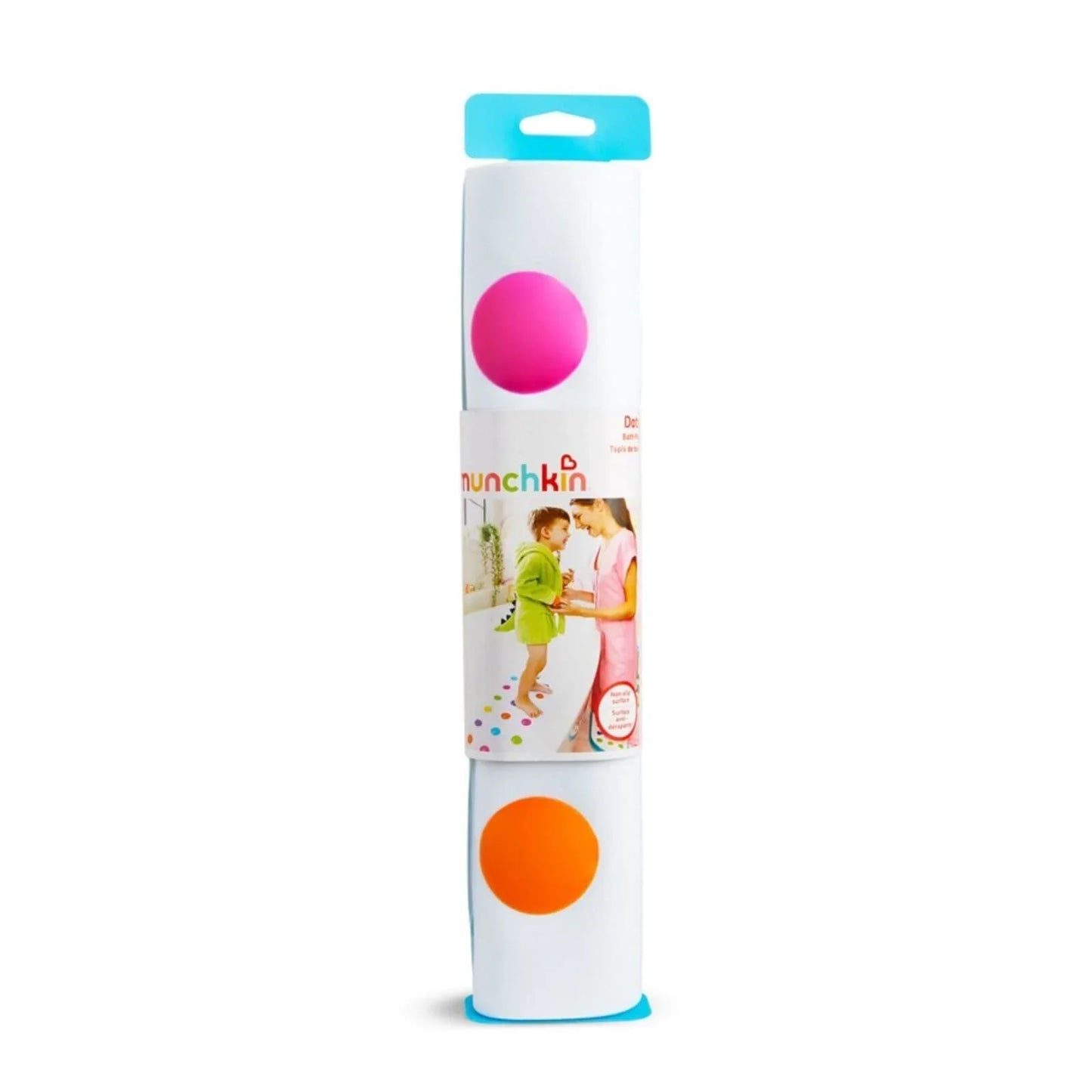Munchkin Dandy Dots Non-Slip Baby & Toddler Bath Mat