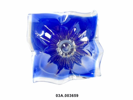 T. MURANO GLASS - "GIGLIO" VASE