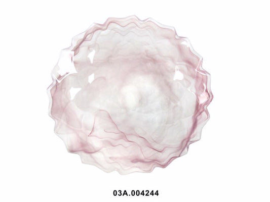 VIDRO T.MURANO - CENTRO "PIGNA" ROSA 40CM