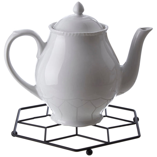 Contour Matte Black Trivet | Vertex