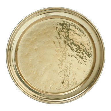 Miressa Small Serving Plate In Stainless Steel