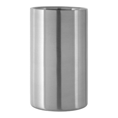 Dakota Stainless Steel Brushed Finish Wine Cooler | Mixology