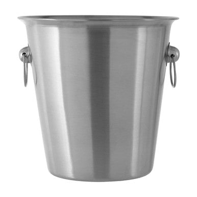 Dakota Stainless Steel Brushed Finish Wine Bucket | Mixology