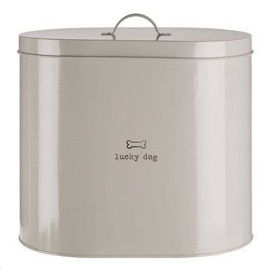Adore Pets Grey Dog Food Storage Bin with Scoop 12 Litre