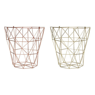 Copper Finish Storage Basket | Vertex