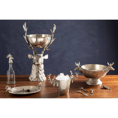 Nickel Stag Bottle Stopper
