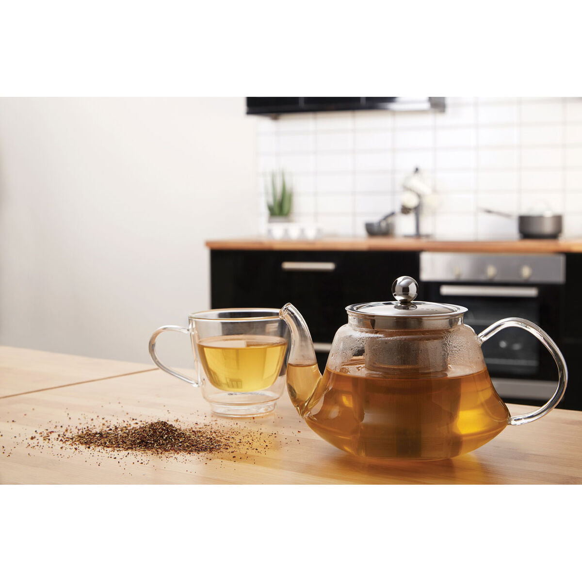 Fuso High Borosilicate 800ml Teapot