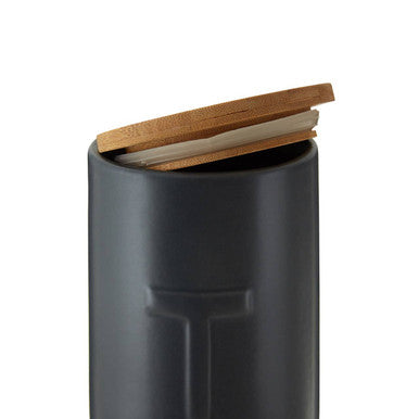 Dark Grey Tea Canister | Fenwick