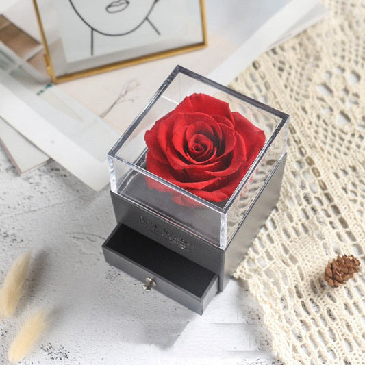 Eve Valentine's Day Eternal Flowers Gift Box Ornaments