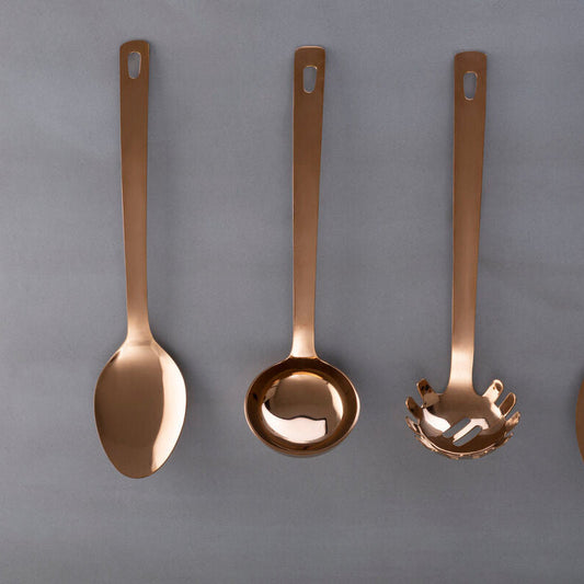 Rose Gold Finish Spoon | Freya
