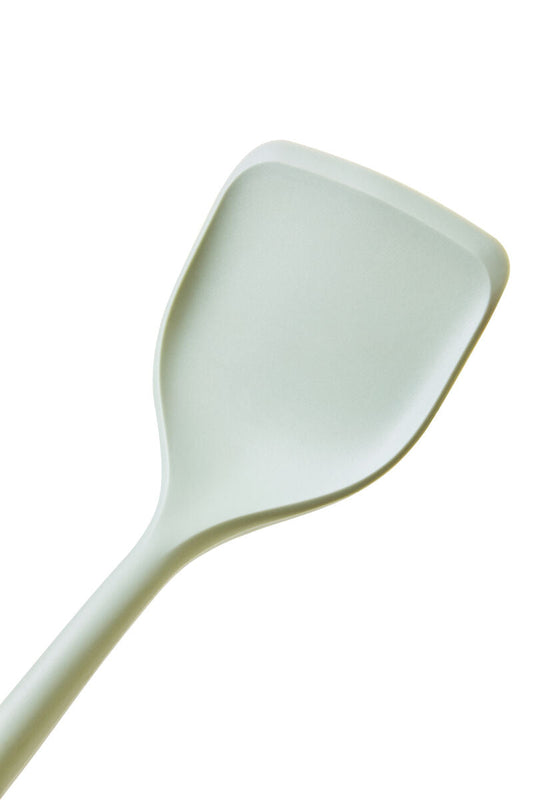Sage Green Silicone Head Turner with Round Wood Handle | Nova