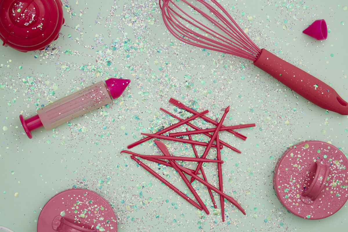 Hallie Hot Pink 3Pc Cake Decorating Pen