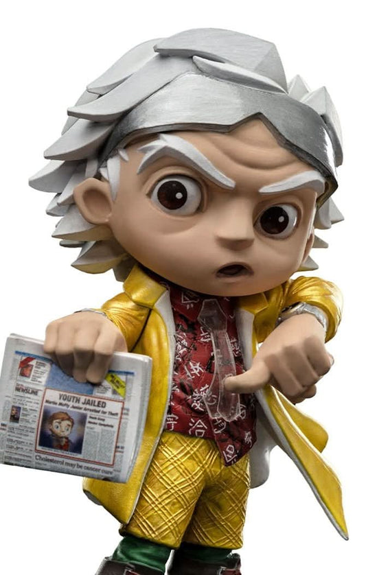Statue Doc Brown - Back to the Future - Minico - Iron Studios