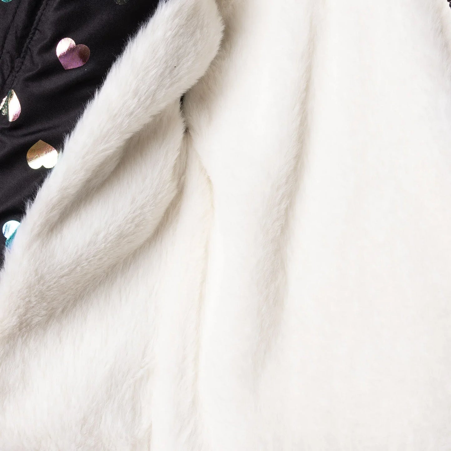 HelloBaby Coat - Black Printed