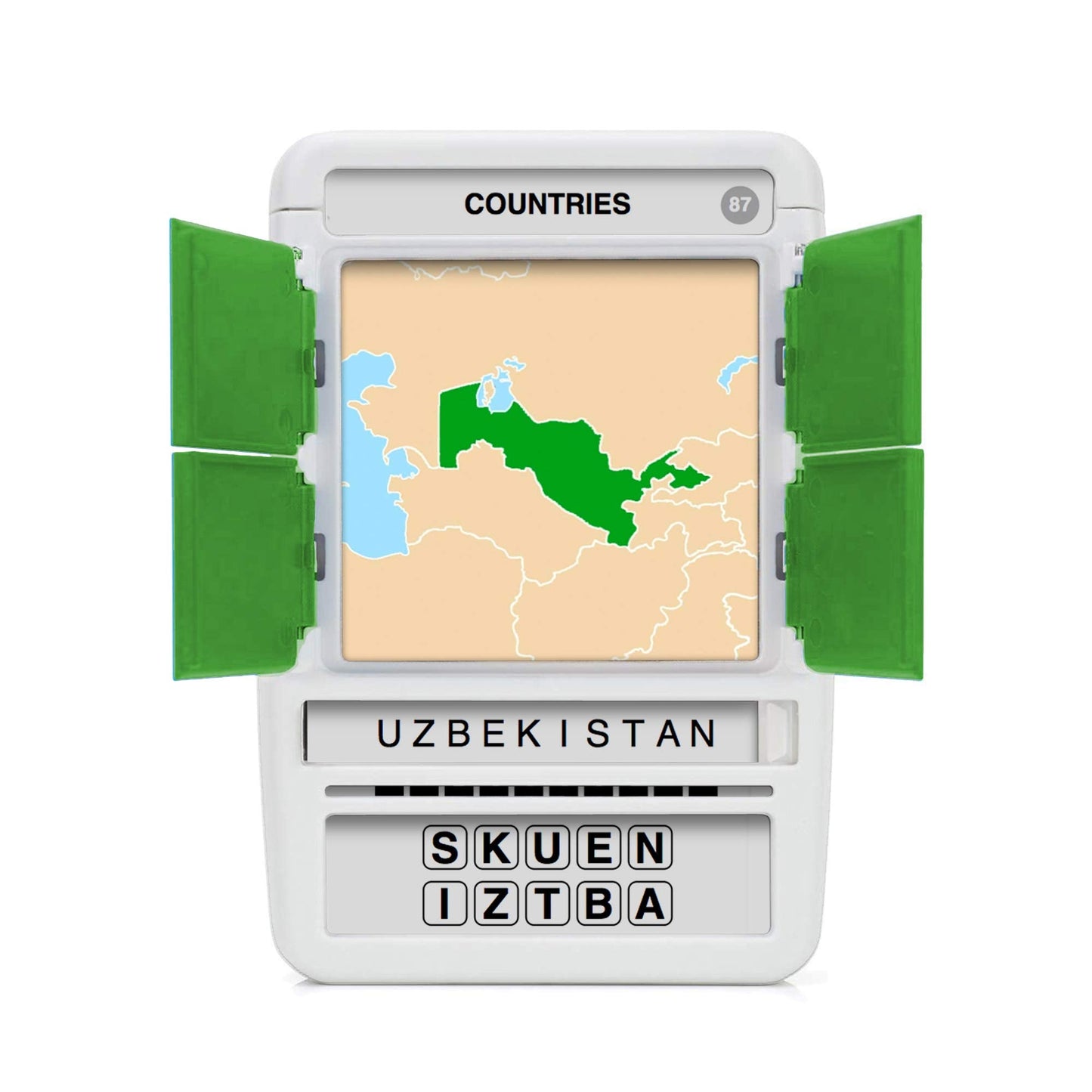 100 PICS Countries of The World Travel Game – Learn 100 Countries with Slide Reveal Cards