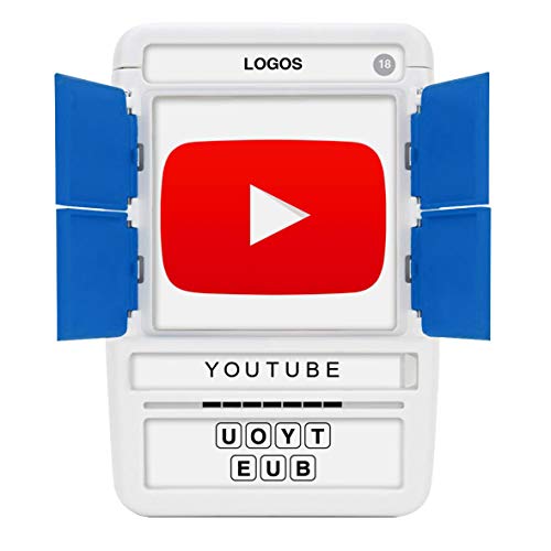 100 PICS Logos Travel Game – Guess 100 Logos, Slide Reveal Case