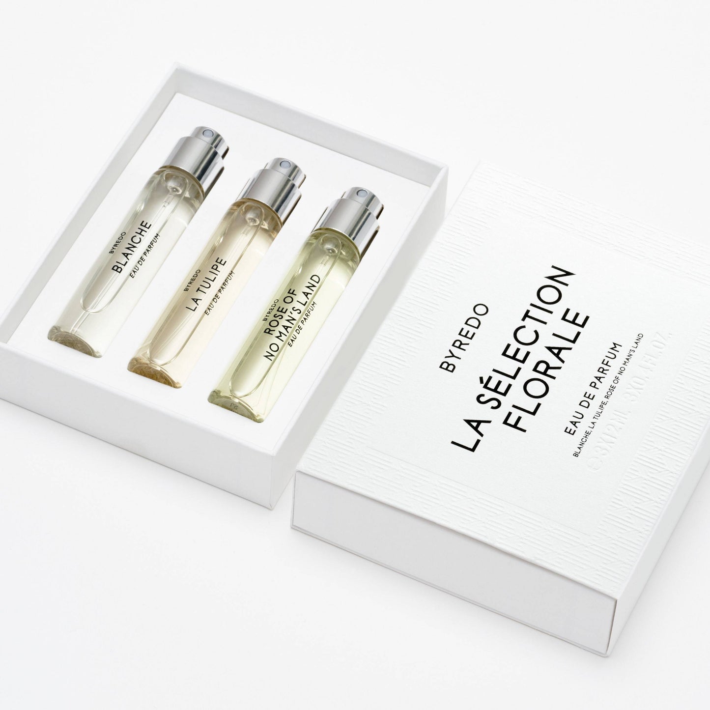 Byredo La Sélection Florale Gift Set 12ml Blanche EDP + 12ml La Tulipe EDP + 12ml Rose