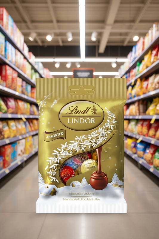 16 x Lindor Mini Assorted Truffles - 80GM