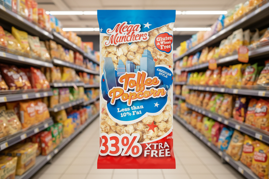21 x Mega Munchers Toffee Popcorn 200G