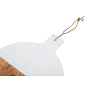 Large Marble and Acacia Wood Paddle Board | Monzaro