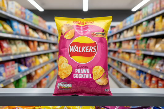 32 x Walkers Prawn Cocktail Crisps 45G