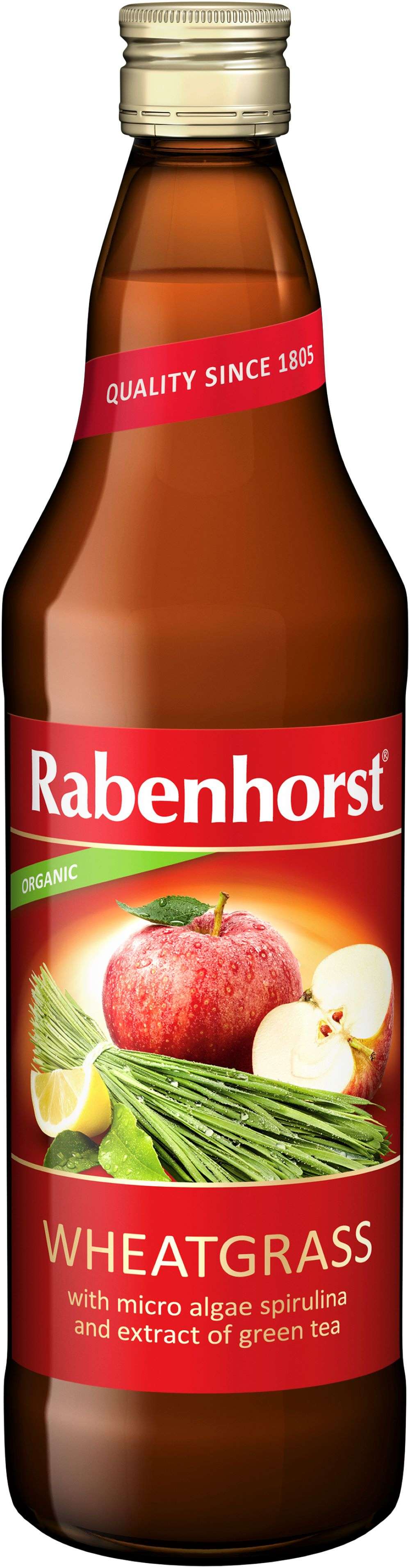 Rabenhorst Organic Wheatgrass Cocktail - 750ml