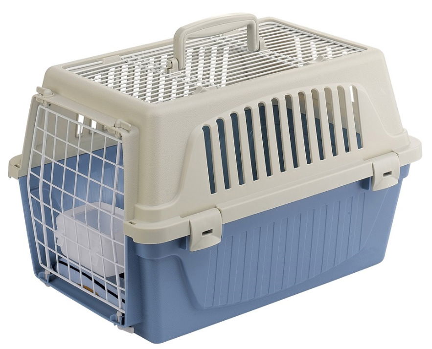 Atlas 10 Small Dog Carrier Open Top Asstd 48x32.5 x 29cm - Case of 3