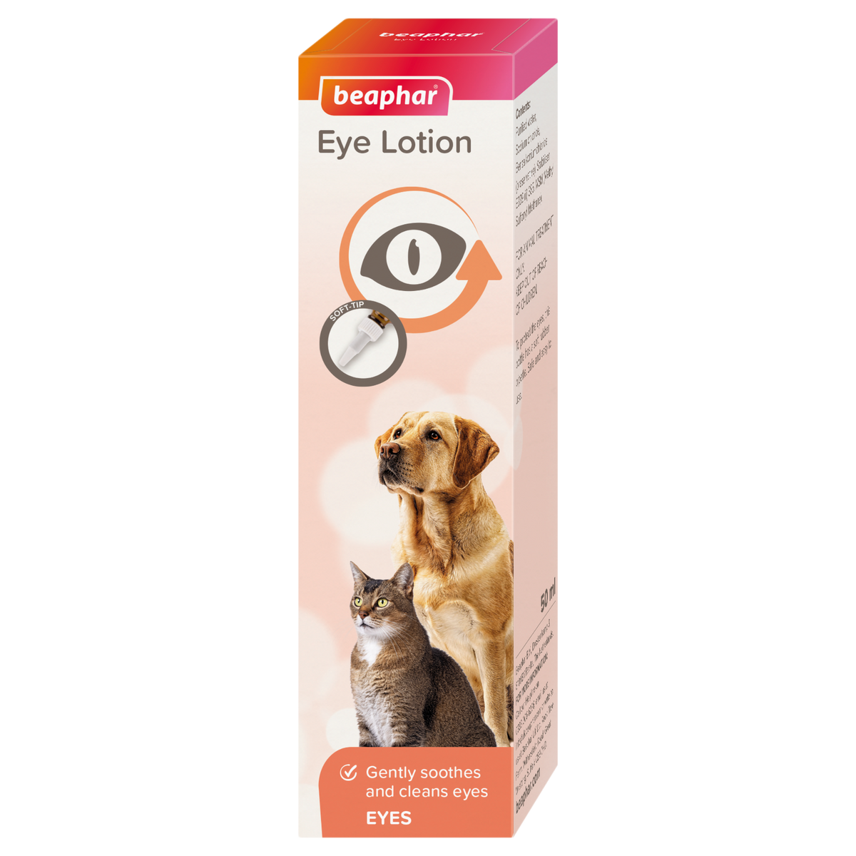 Beaphar Dog and Cat Eye Lotion 50ml - Case of 3
