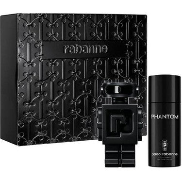 Paco Rabanne Phantom Parfum Gift Set 100ml EDP + 150ml Deodorant Spray + 10ml EDP Men's Fragrance