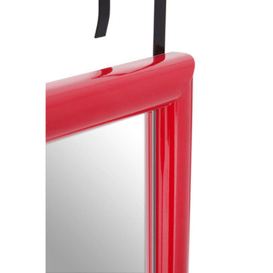 Pink Plastic Frame Over Door Mirror | Mize
