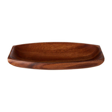 Small Oblong Platter Dish in Acacia Wood | Kora