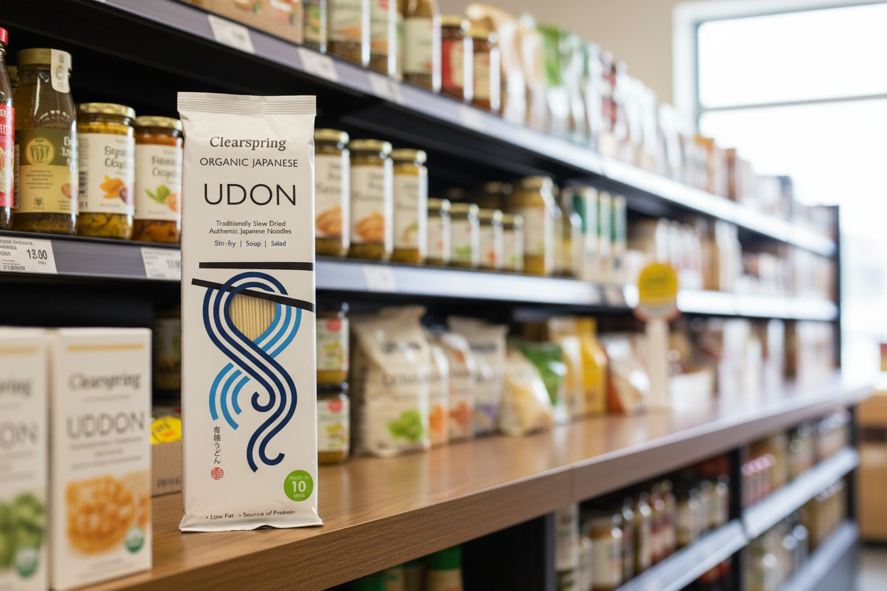 Clearspring Udon Noodles - Organic - 200g
