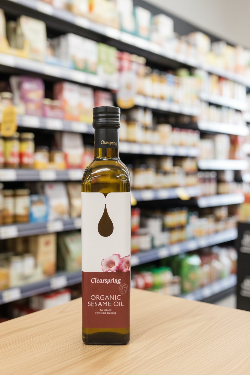 Clearspring Oil - Sesame Organic - 500ml