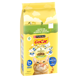 4 x Go Cat Tuna & Herring - 2KG