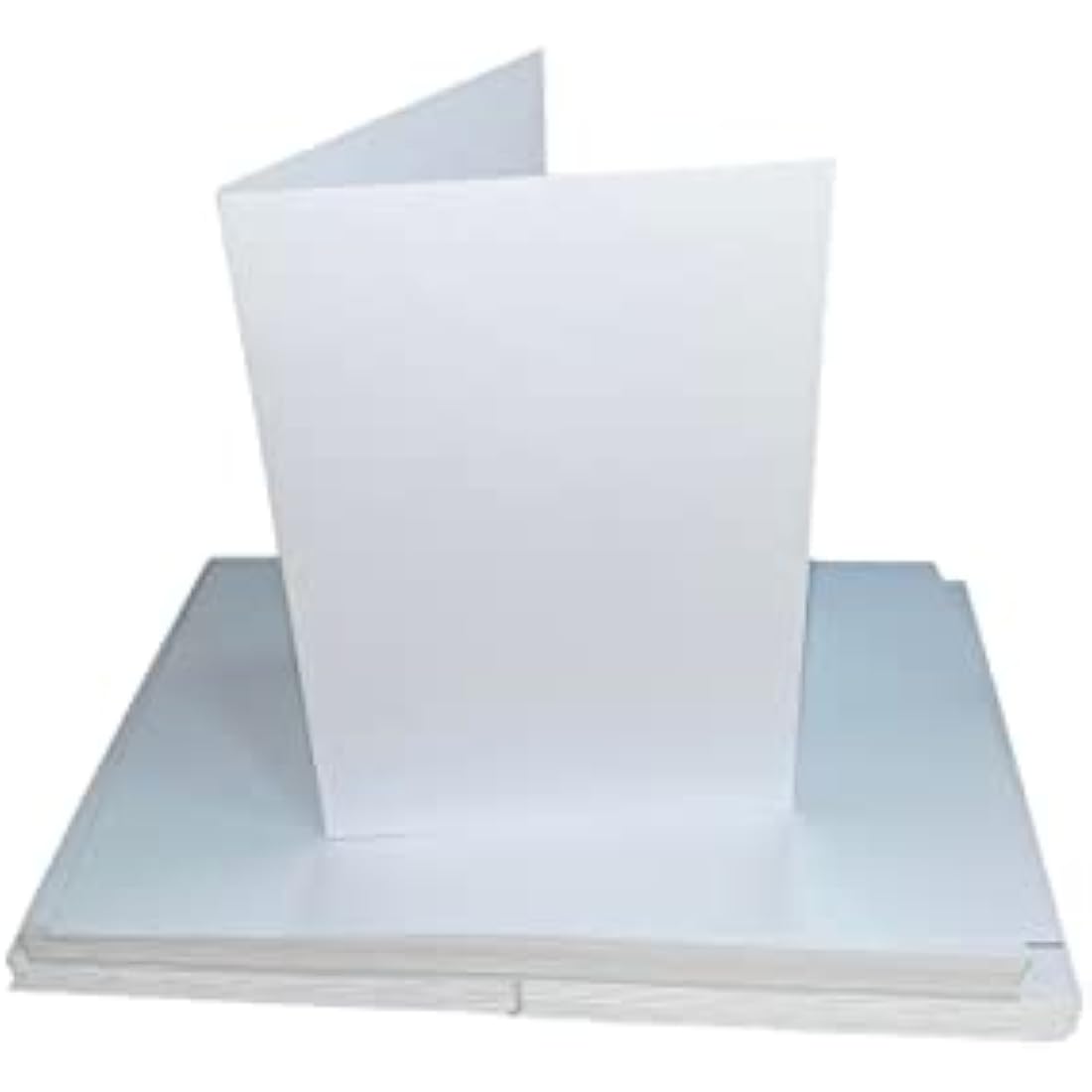 Craft UK 2383 Premium 40, 300 GSM C6 White Card & Envelopes