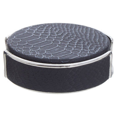 Set of Four Black Coasters | Mixology