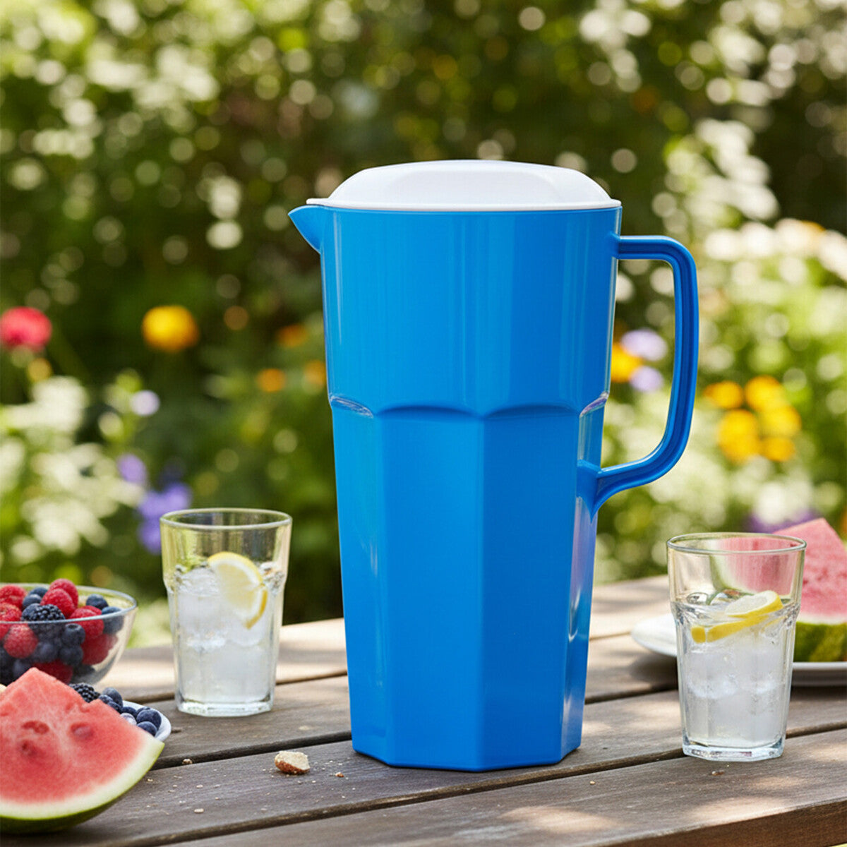 Adisa Blue Plastic Pitcher 2000ml