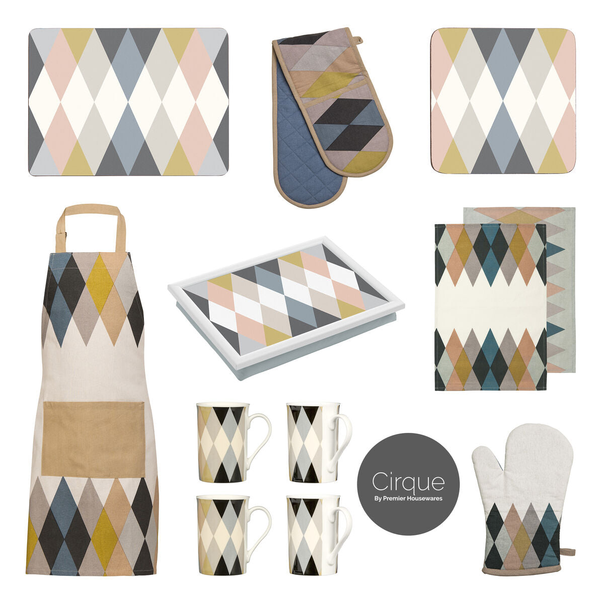 Cirque Harlequin Lap Tray