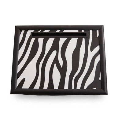 Portada Mono Zebra Lap Tray With Ipad Holder