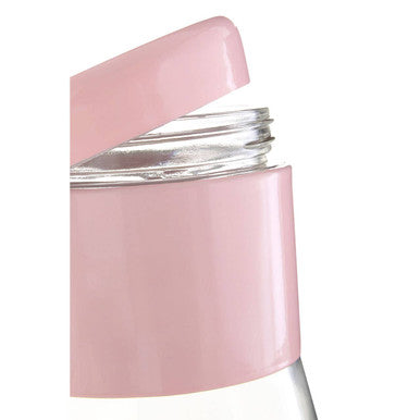 Pink Steel and Glass Storage Jar - 800ml | Luca