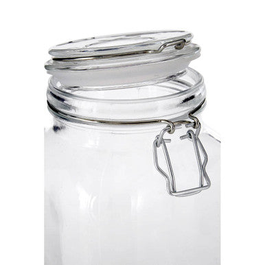 Luca Clip Top Glass Storage Jar 2000ml