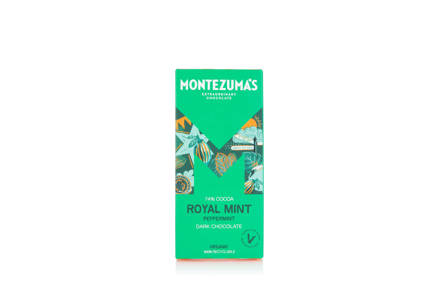 12 x Montezuma Royal Mint - Dark with Peppermint - 90g