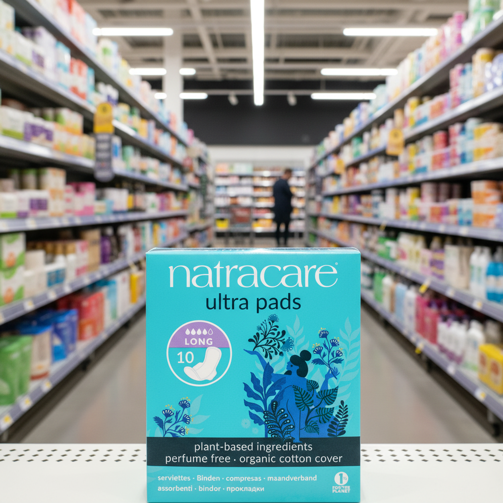 Natracare Ultra Pads Long Wings - 10pc