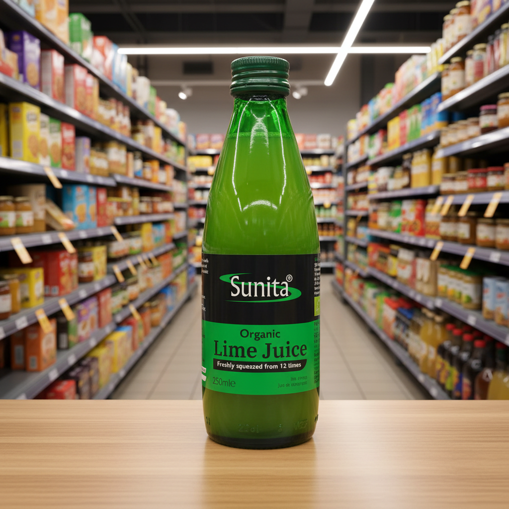 Sunita Organic Lime Juice - 250ml