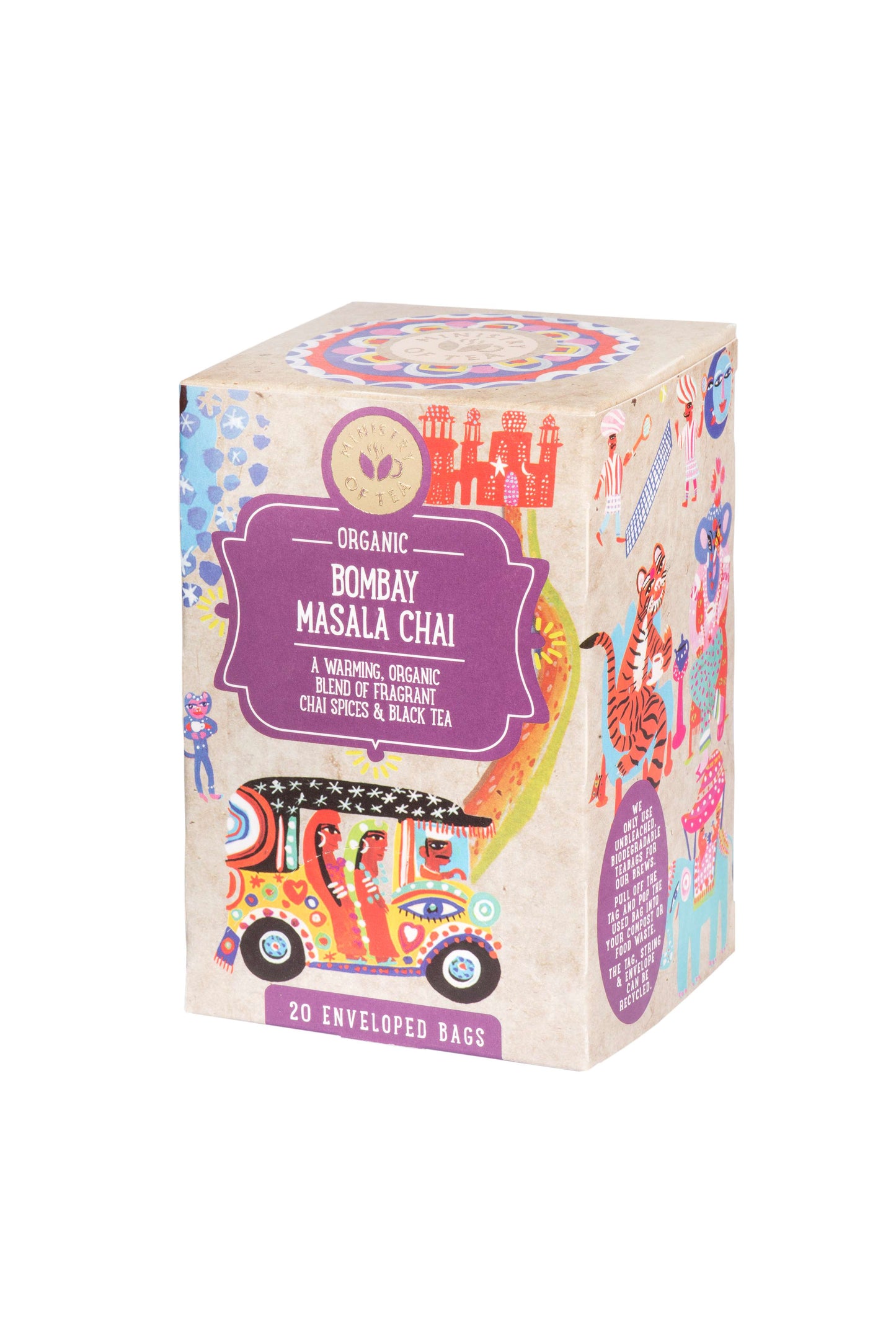 Ministry of Tea Organic Bombay Masala Chai - 20bags