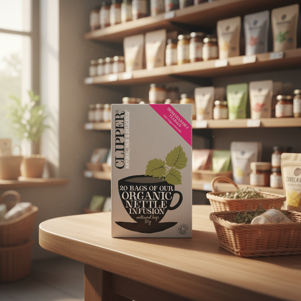 Clipper Organic Infusion Nettle Tea Bags - 30g