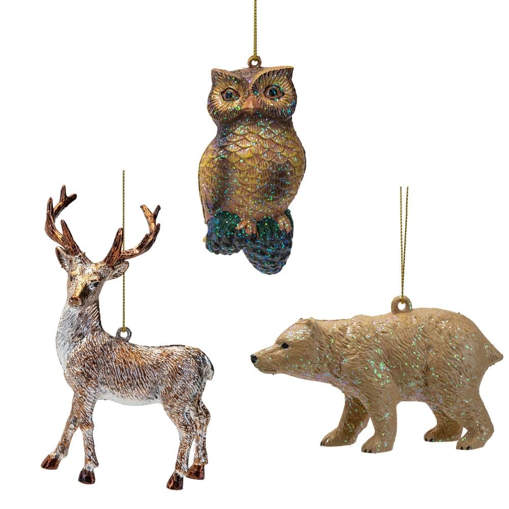 Reindeer Owl Giraffe Decoration (Assorted Product)